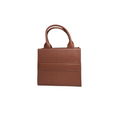 Tote Bag Mediana Rust Red