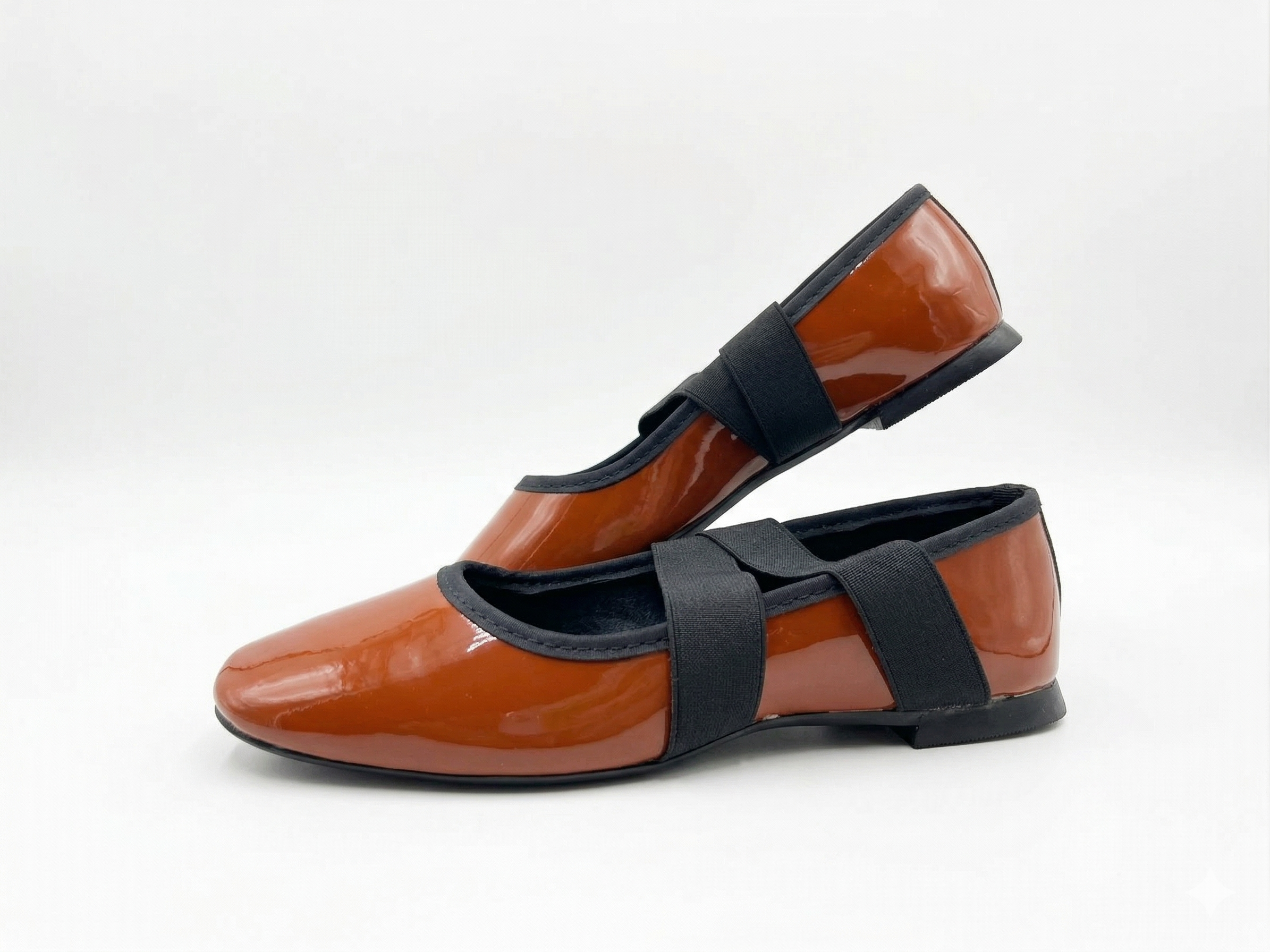 Ballerina Mary Jane Camel