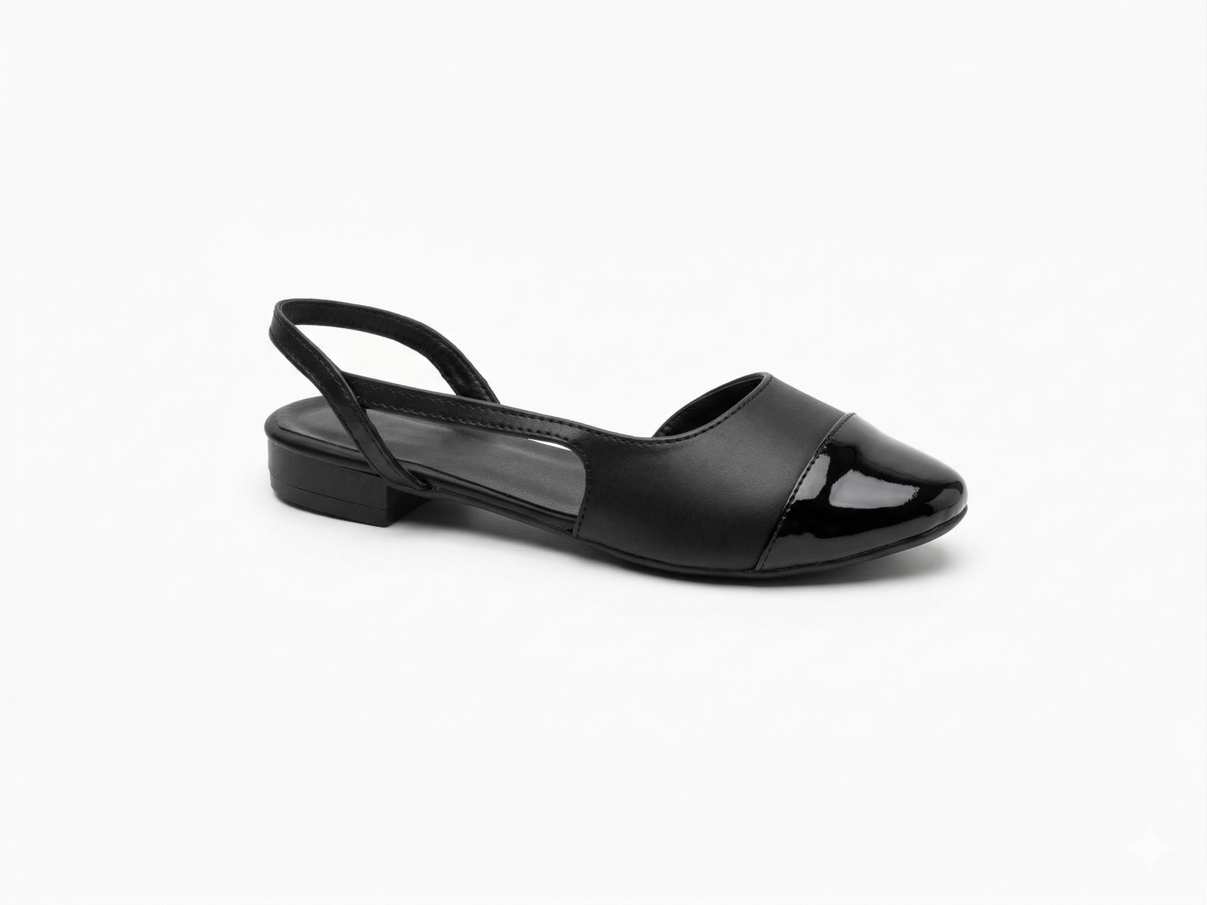 Ballerina Slingback Negro