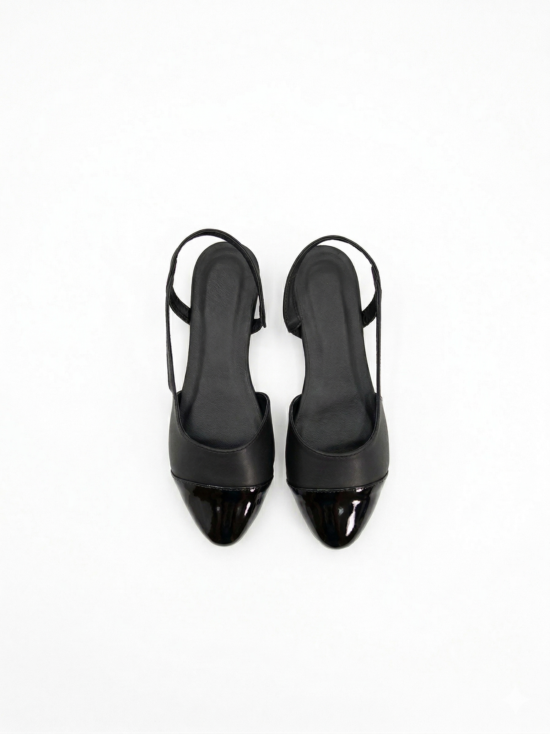 Ballerina Slingback Negro