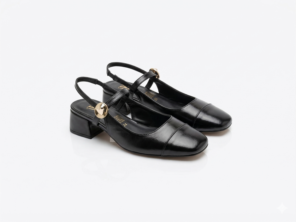 Zapatilla Ximena Negro