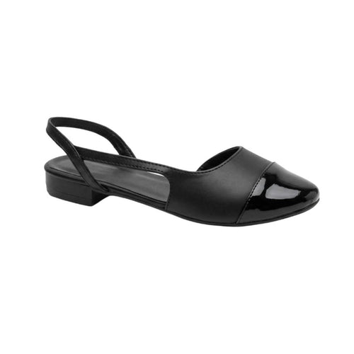 Ballerina Slingback Negro