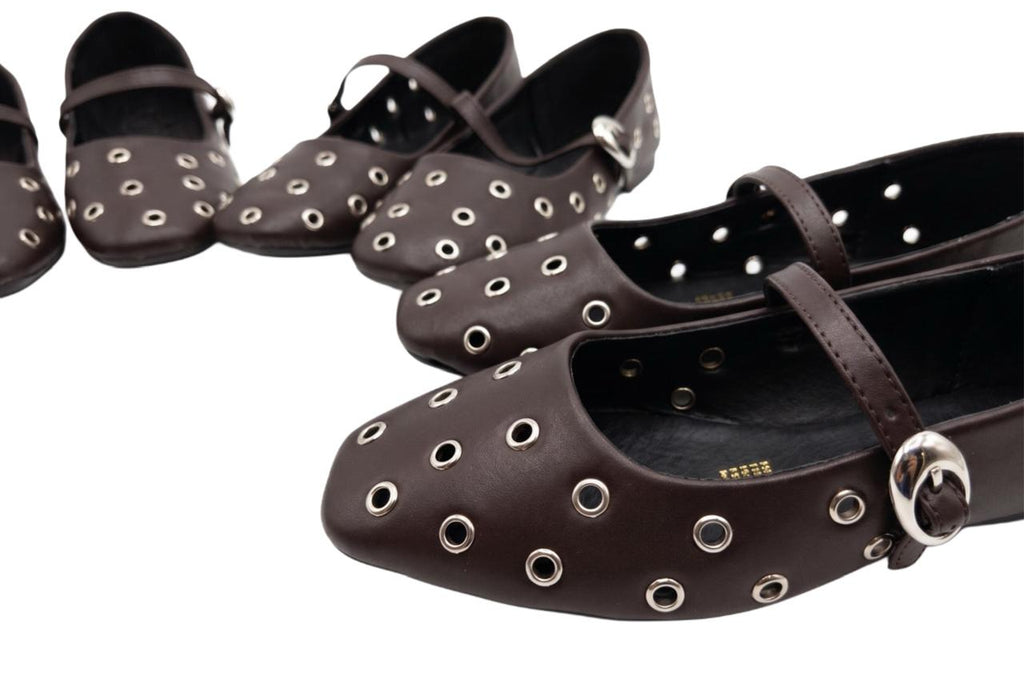 Flats Ursula Chocolate