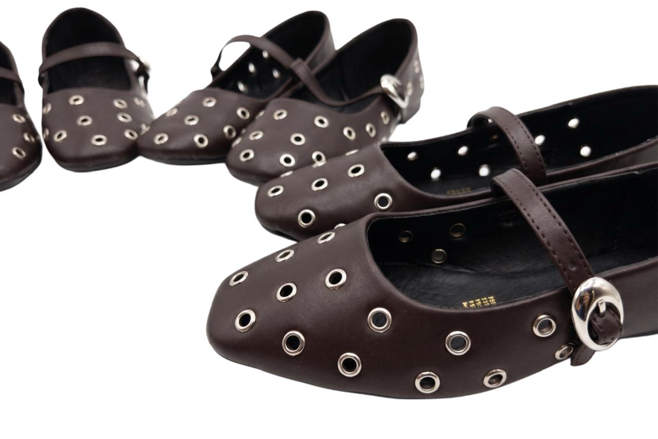 Flats Ursula Chocolate
