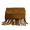 Bolso Crossbody de Piel de Res Camel